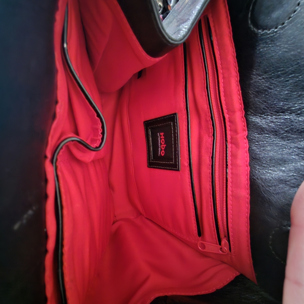 Tory Burch Blue and Coral Totes - Picture 4 of 13